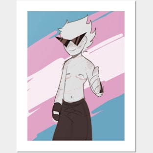 DIRK TRANS RIGHTS Posters and Art